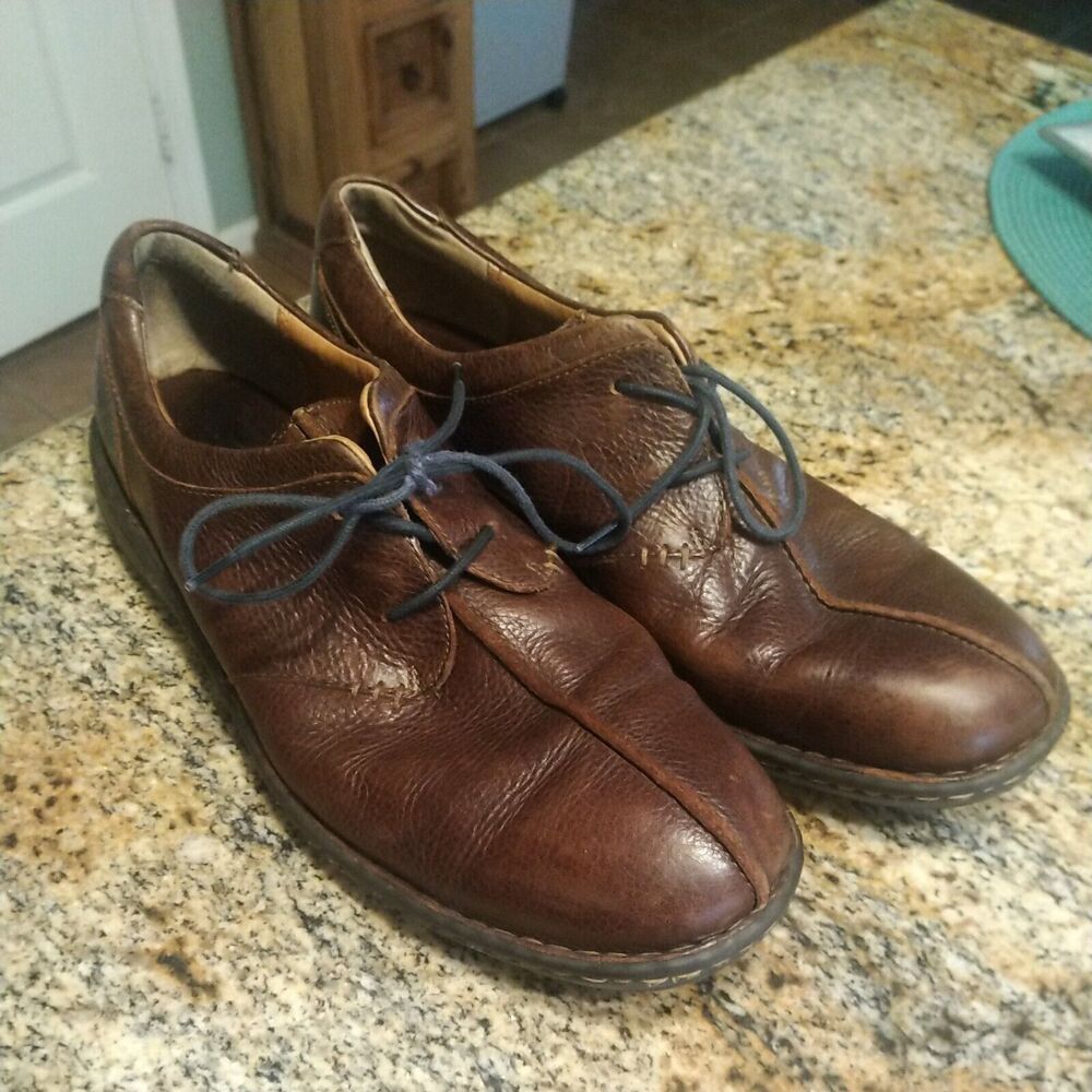 Born Men's Ridgeway Split Toe Pebbled Leather Lac… - image 2